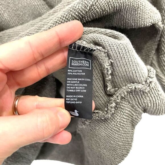 Southern Marsh Sunday Morning terry cloth Sweater Size XS - Picture 8 of 8